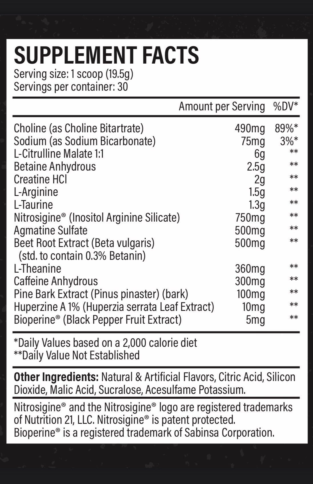 Ragnarok (Preworkout)